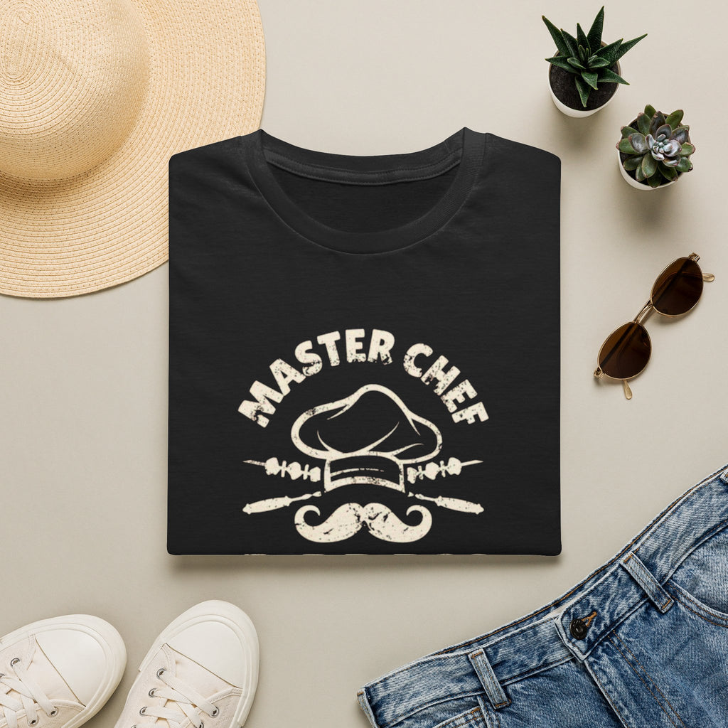 Master Chef Daddy T-Shirt — Vintage Grill & BBQ Cooking Shirt