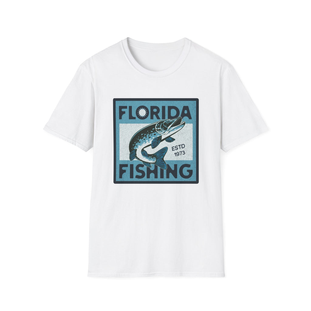 Florida Fishing T-Shirt — Vintage Tarpon Graphic Tee
