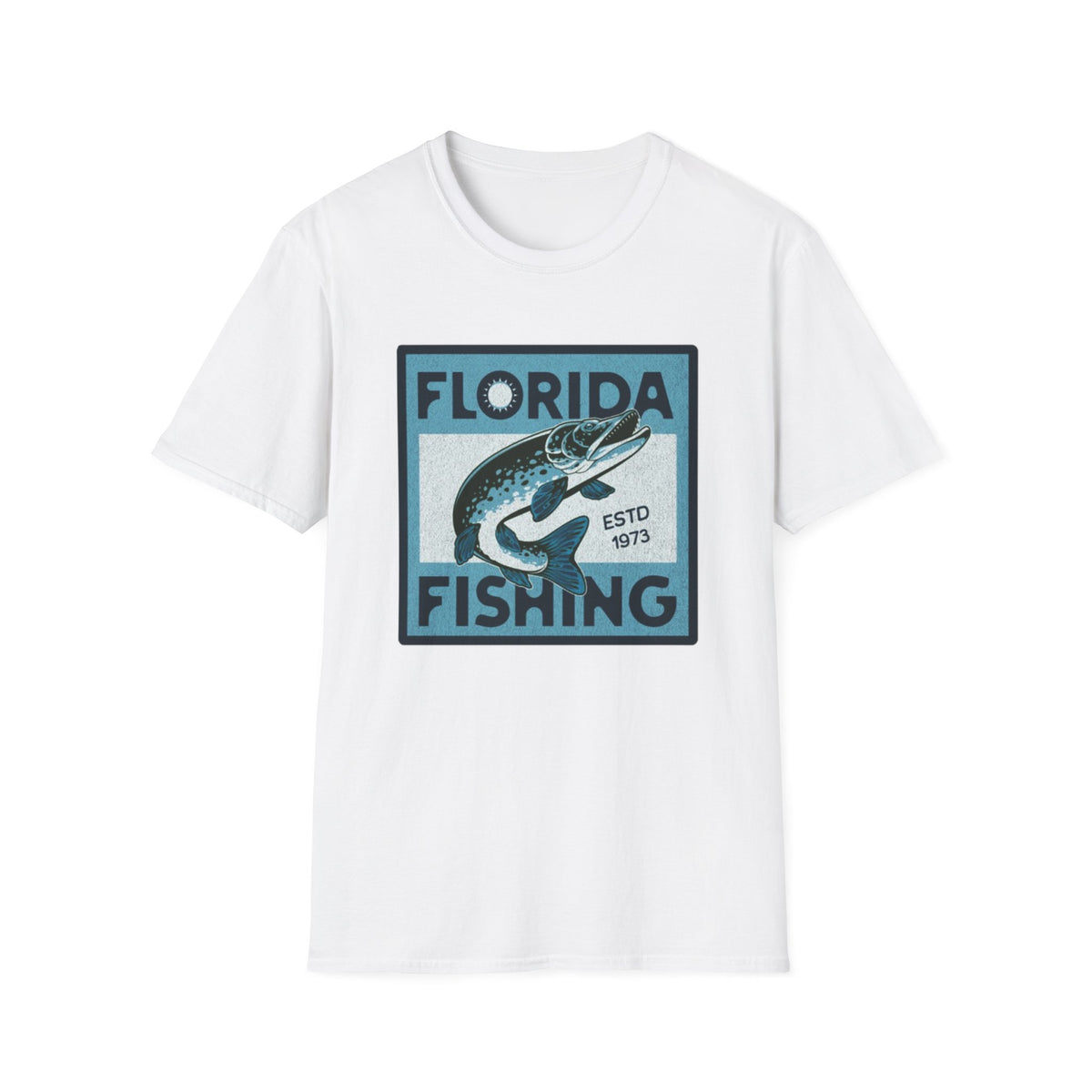Florida Fishing T-Shirt — Vintage Tarpon Graphic Tee