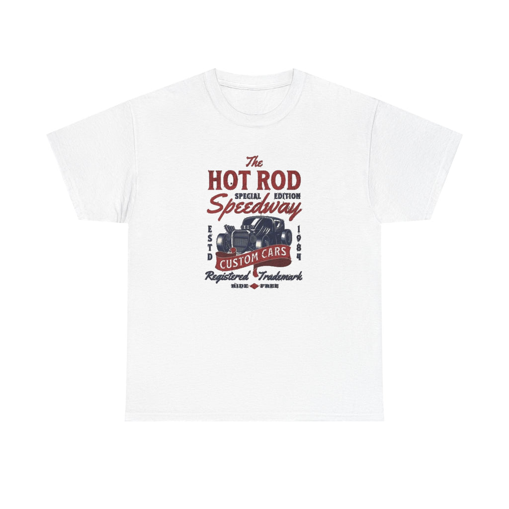 Hot Rod Speedway T-Shirt — Vintage Custom Cars Tee