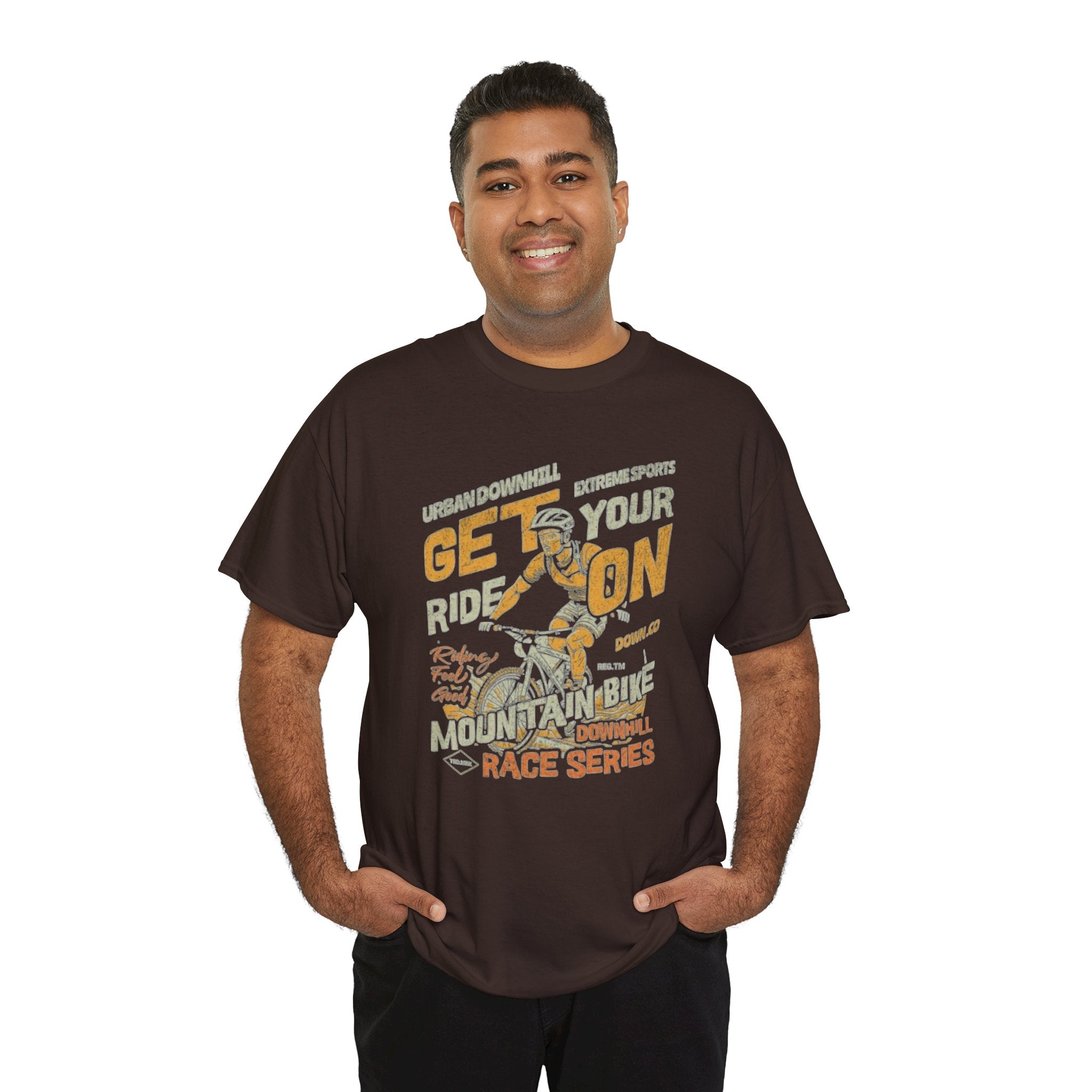 Get Your Ride On Mountain Bike Tee — Vintage MTB Race Series T‑Shirt