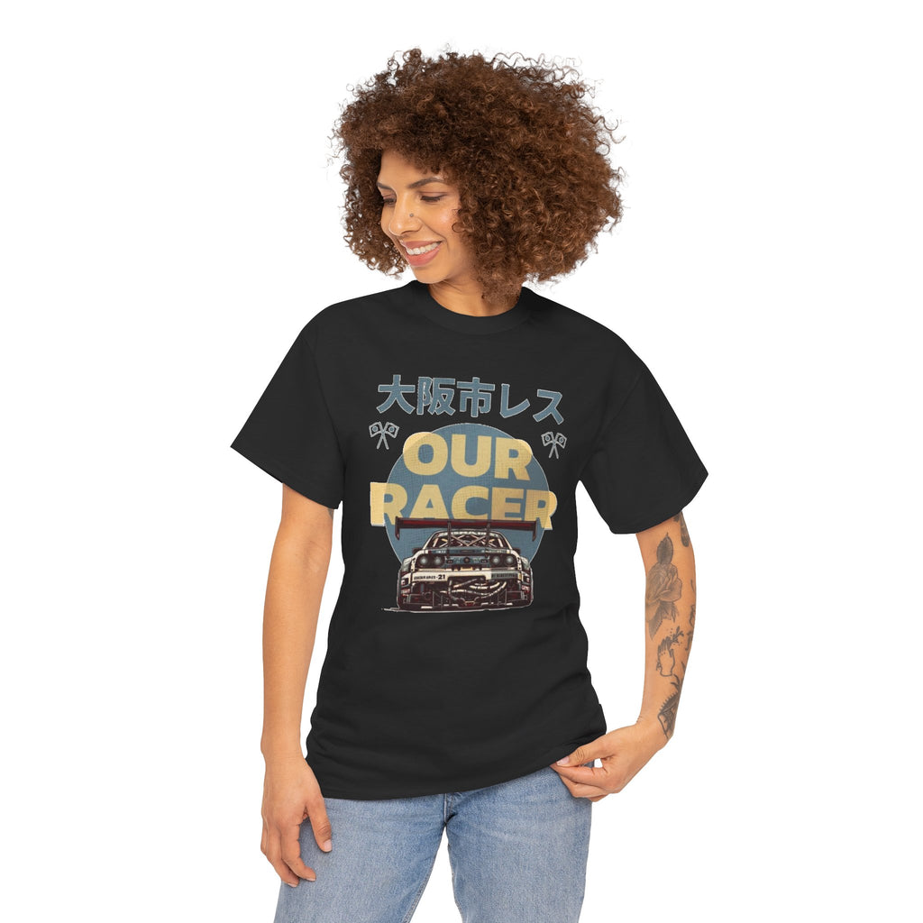 Racer Tee — Our Racer Japanese Racing Car Graphic Shirt