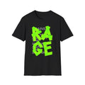 Rage Neon Graffiti T-Shirt — Bold Streetwear Tee