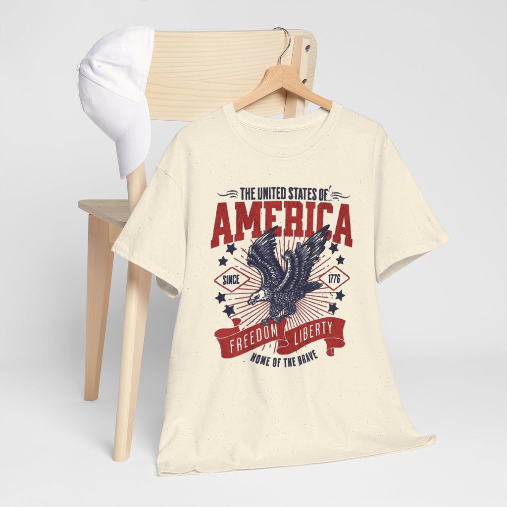 America Eagle T-Shirt — Freedom & Liberty Patriotic Tee