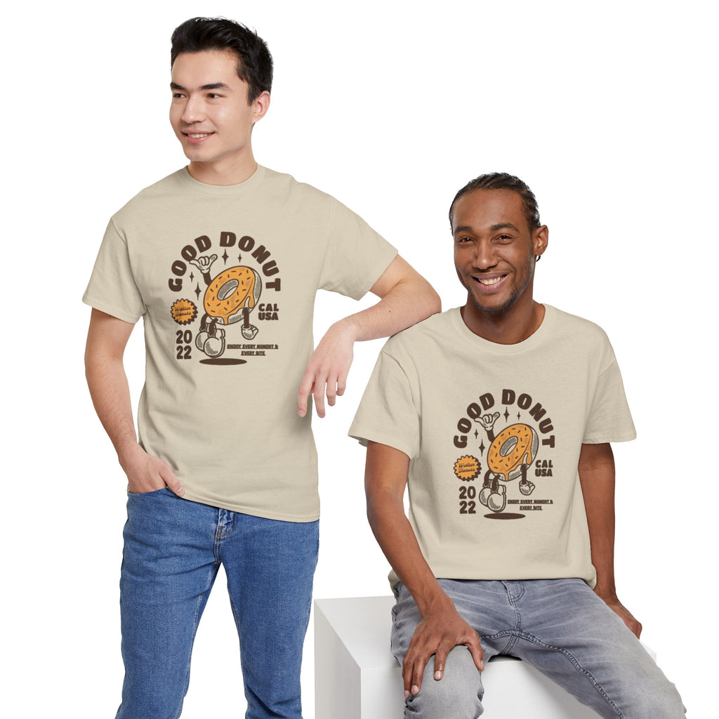 Donut Shop Tee — "Good Donut" Retro Cartoon Shirt