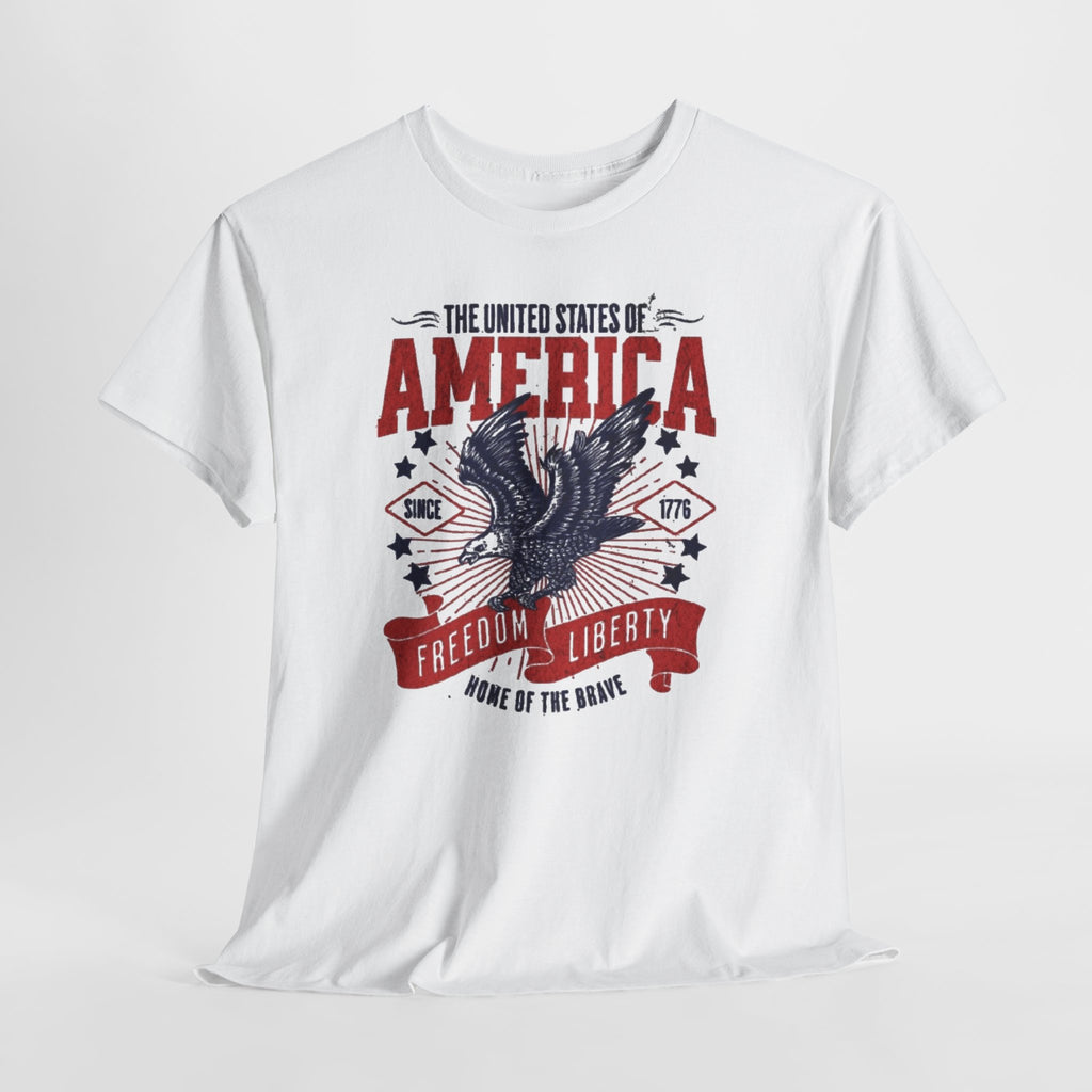 America Eagle T-Shirt — Freedom & Liberty Patriotic Tee