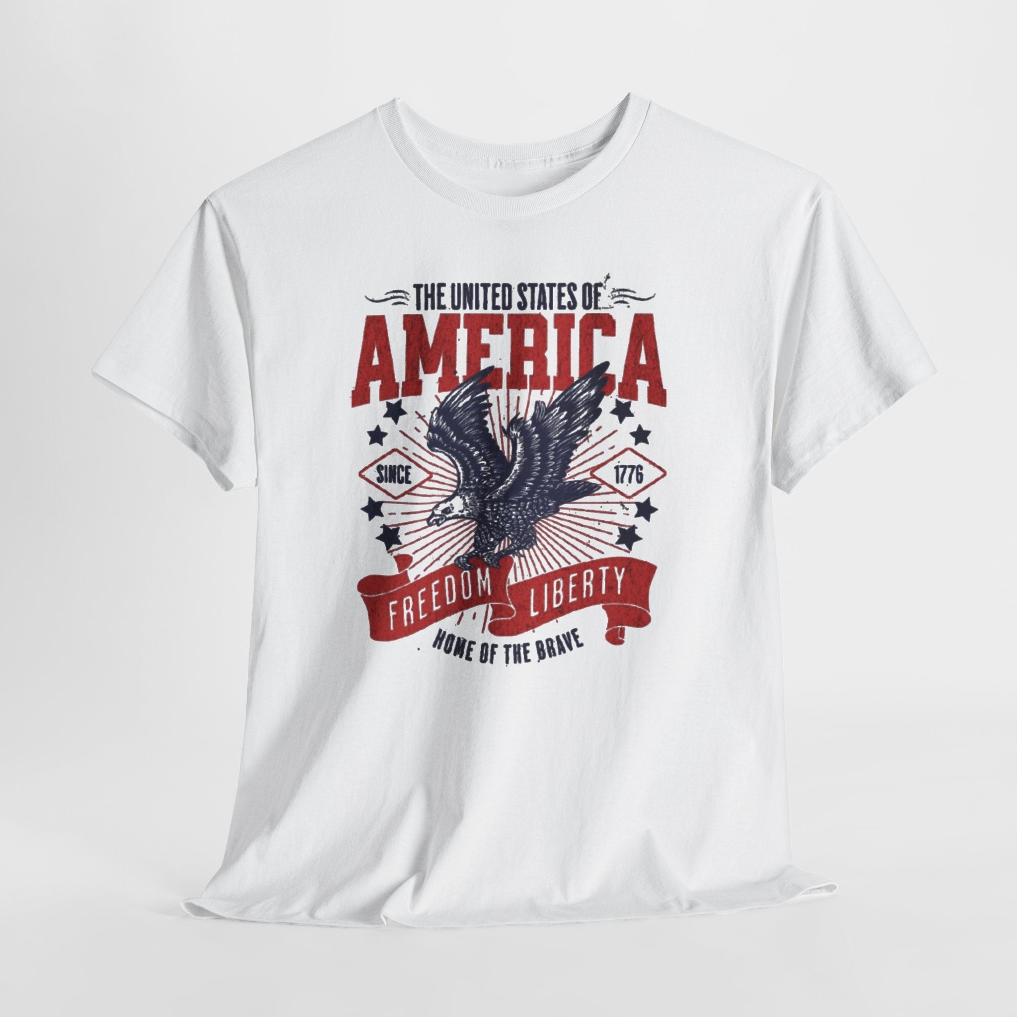 America Eagle T-Shirt — Freedom & Liberty Patriotic Tee