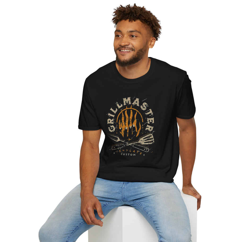 Grillmaster T-Shirt – Vintage Barbecue BBQ Chef Tee