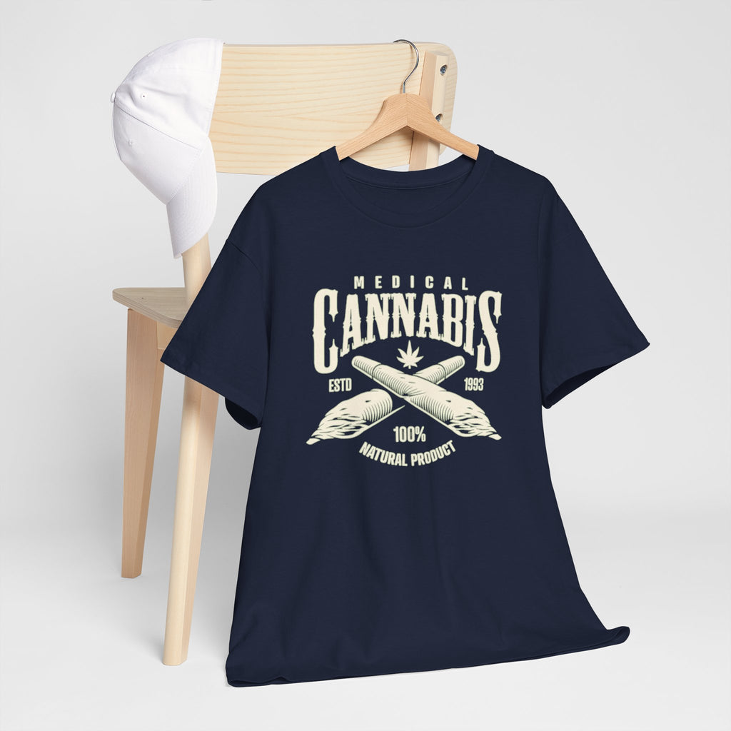 Medical Cannabis T-Shirt — 100% Natural Product Vintage Herb Tee