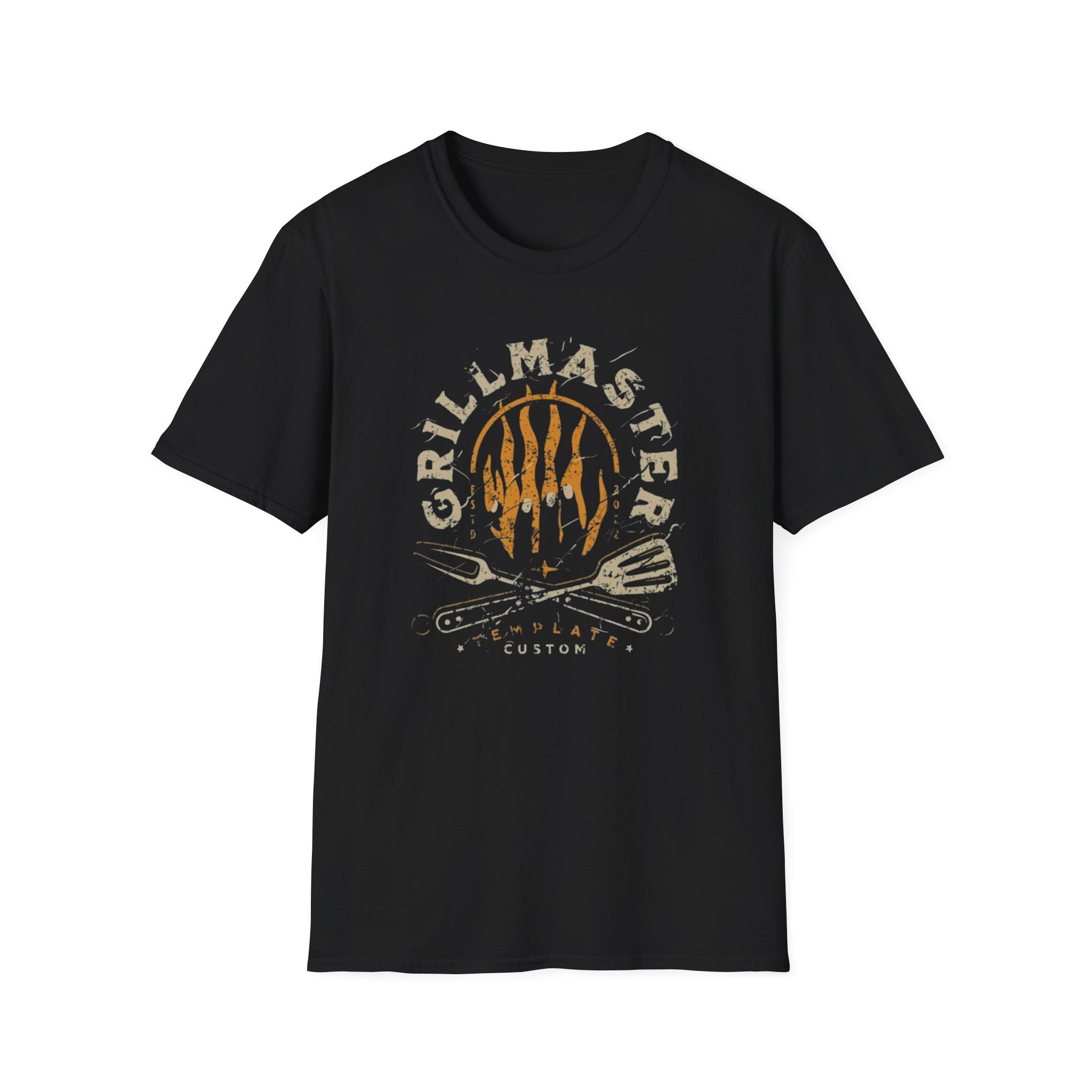 Grillmaster T-Shirt – Vintage Barbecue BBQ Chef Tee