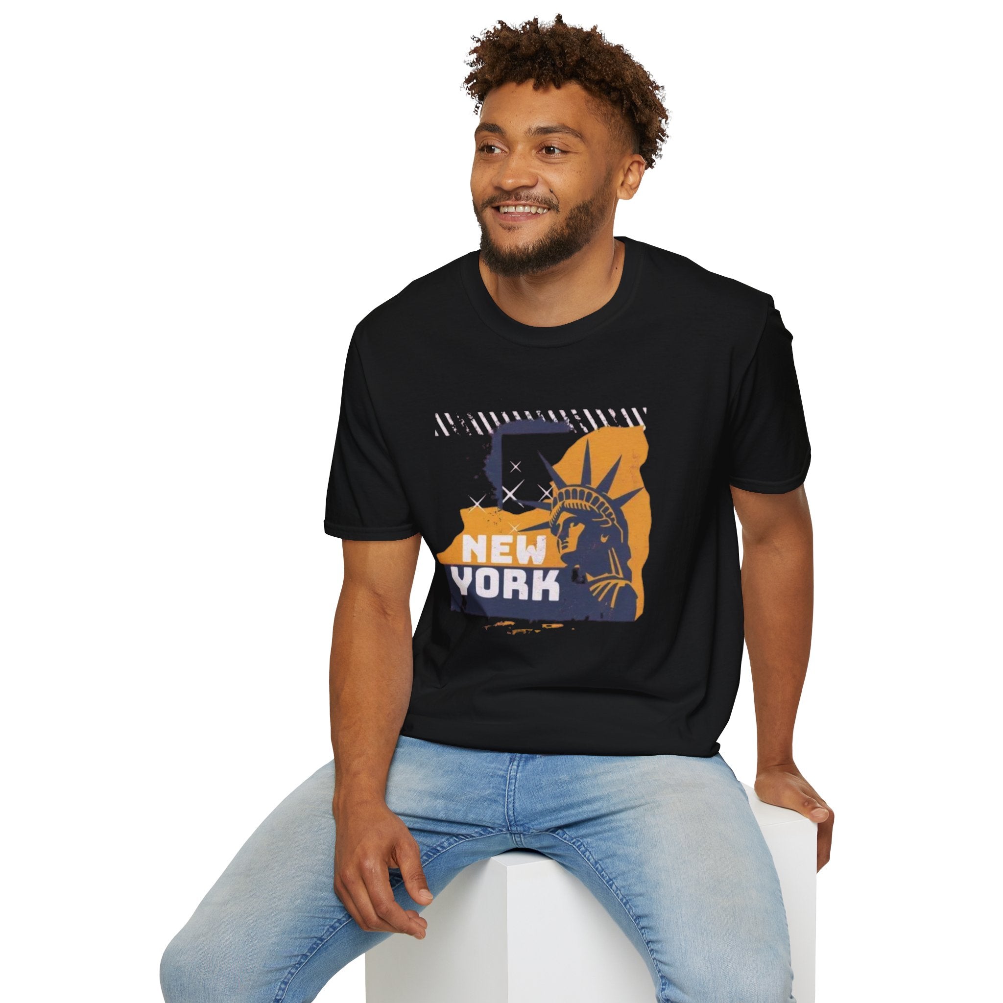 New York Statue of Liberty Graphic T-Shirt