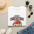 Cheesecake T-Shirt — Charming Kawaii Strawberry Slice Graphic Tee