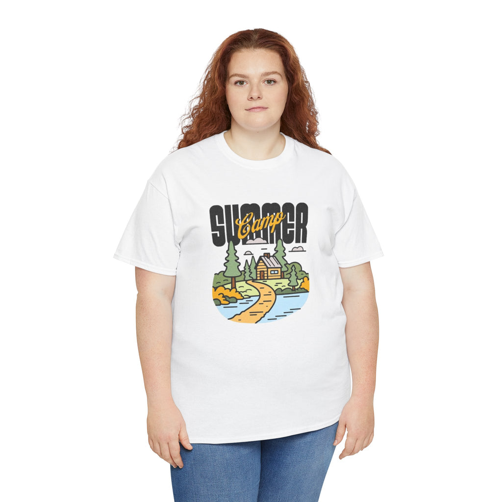 Summer Camp Tee — Retro Lakeside Cottage Graphic T-Shirt