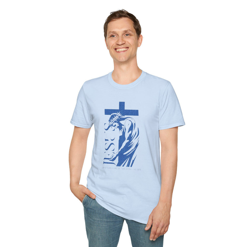 Christian Jesus Cross T-Shirt — Crown of Thorns Faith Tee