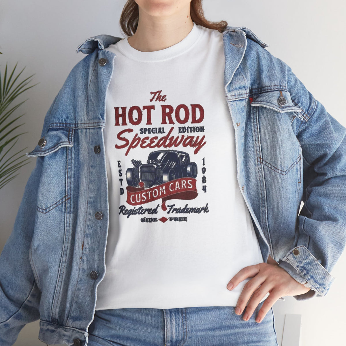 Hot Rod Speedway T-Shirt — Vintage Custom Cars Tee