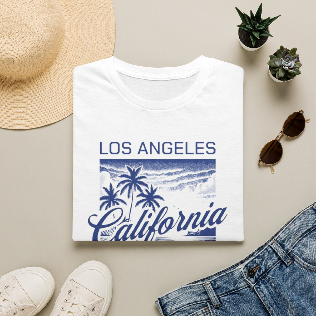 Los Angeles California Beach Paradise T-Shirt