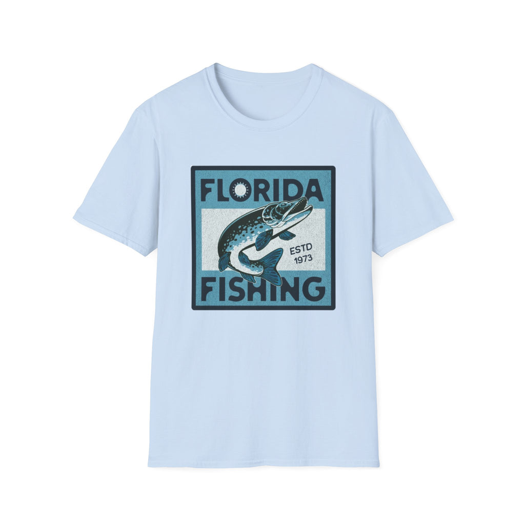 Florida Fishing T-Shirt — Vintage Tarpon Graphic Tee