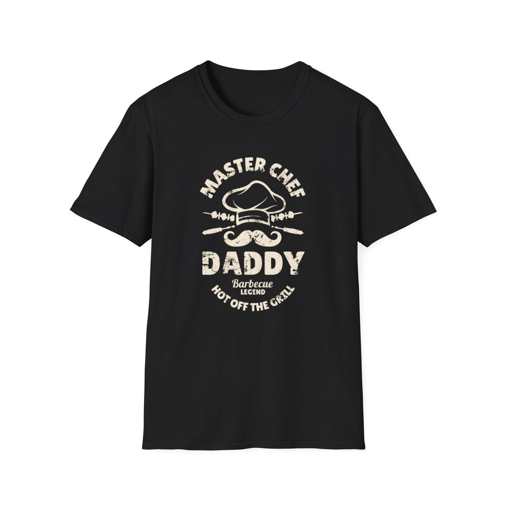 Master Chef Daddy T-Shirt — Vintage Grill & BBQ Cooking Shirt