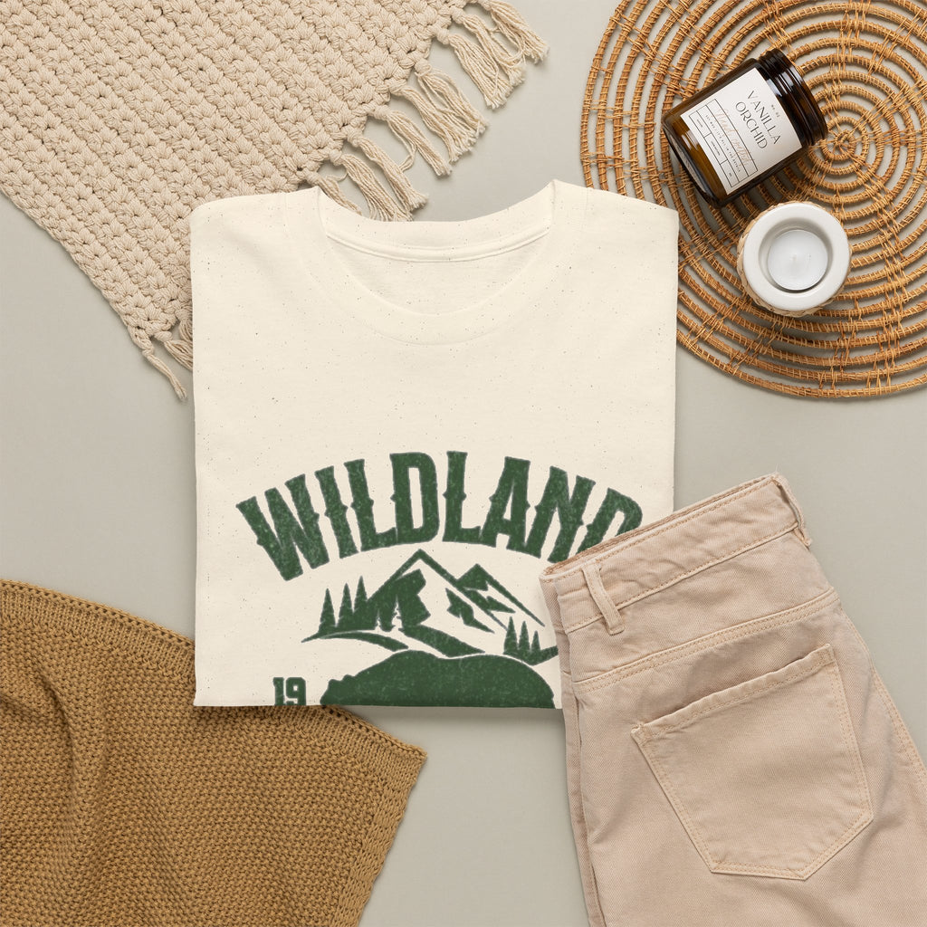 Wildland California Bear Outdoor Adventure Unisex Tee