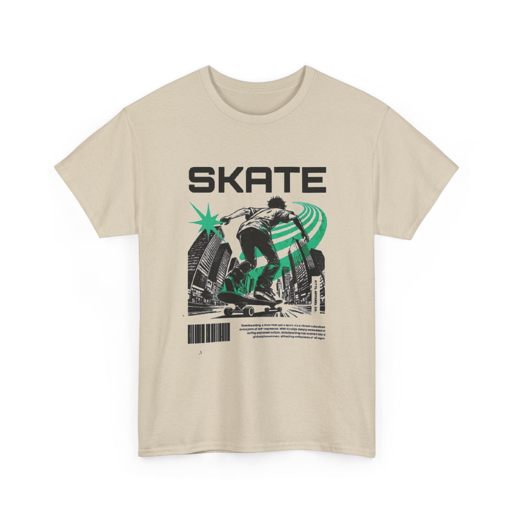Skate Graphic T-Shirt — Retro Urban Skateboarding Tee