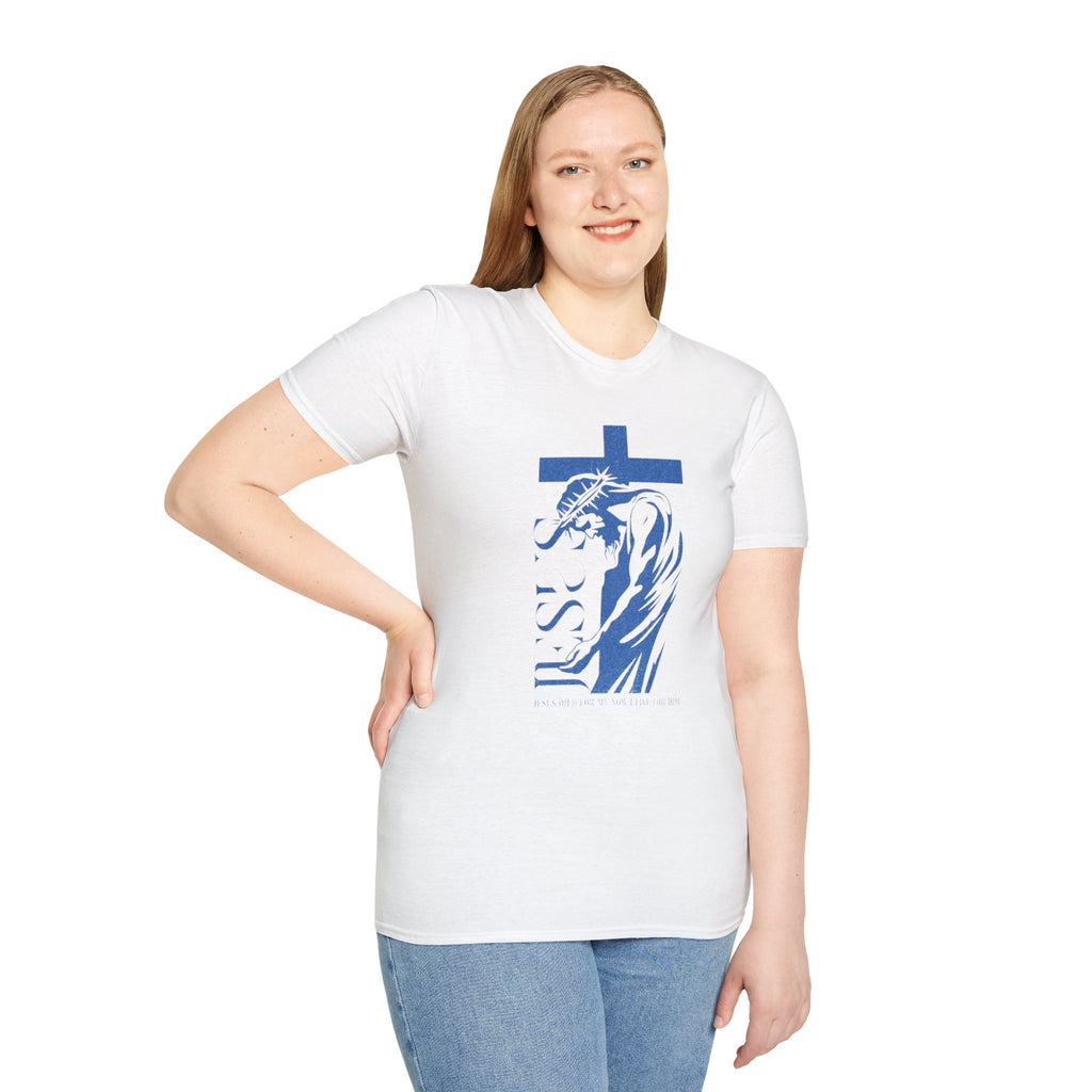 Christian Jesus Cross T-Shirt — Crown of Thorns Faith Tee