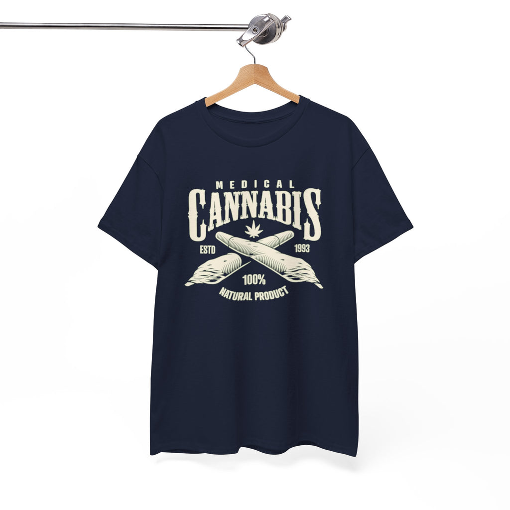 Medical Cannabis T-Shirt — 100% Natural Product Vintage Herb Tee