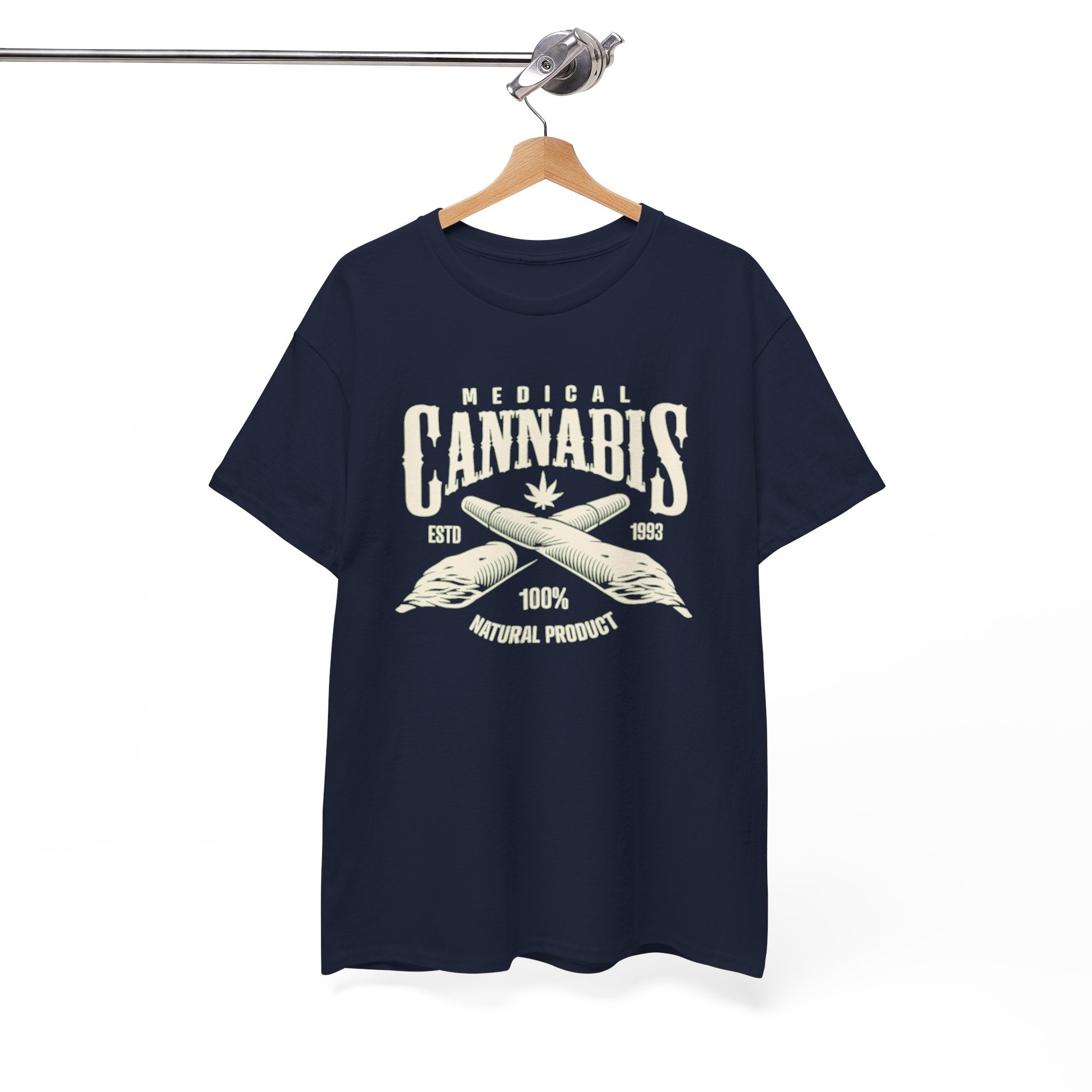 Medical Cannabis T-Shirt — 100% Natural Product Vintage Herb Tee