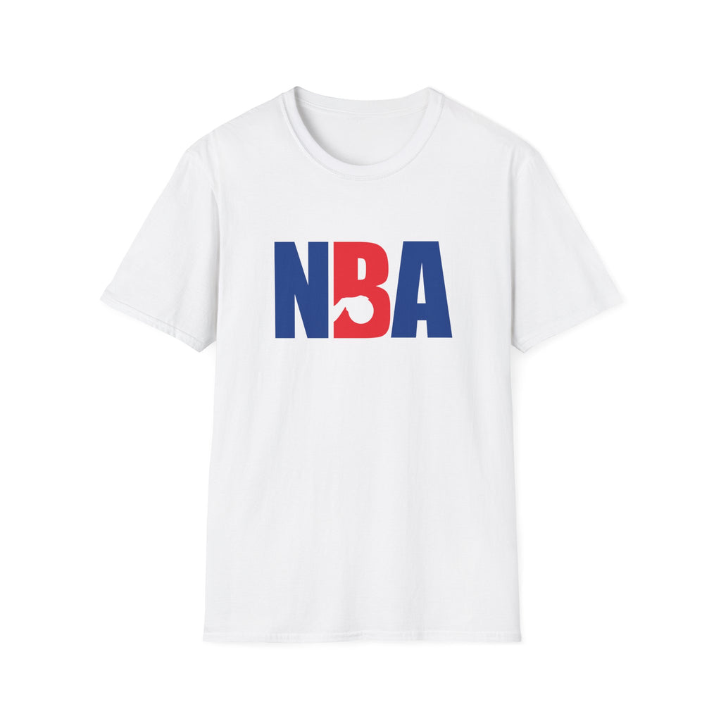 NBA Baskteball Logo Unisex Softstyle T-Shirt, Sports Tee