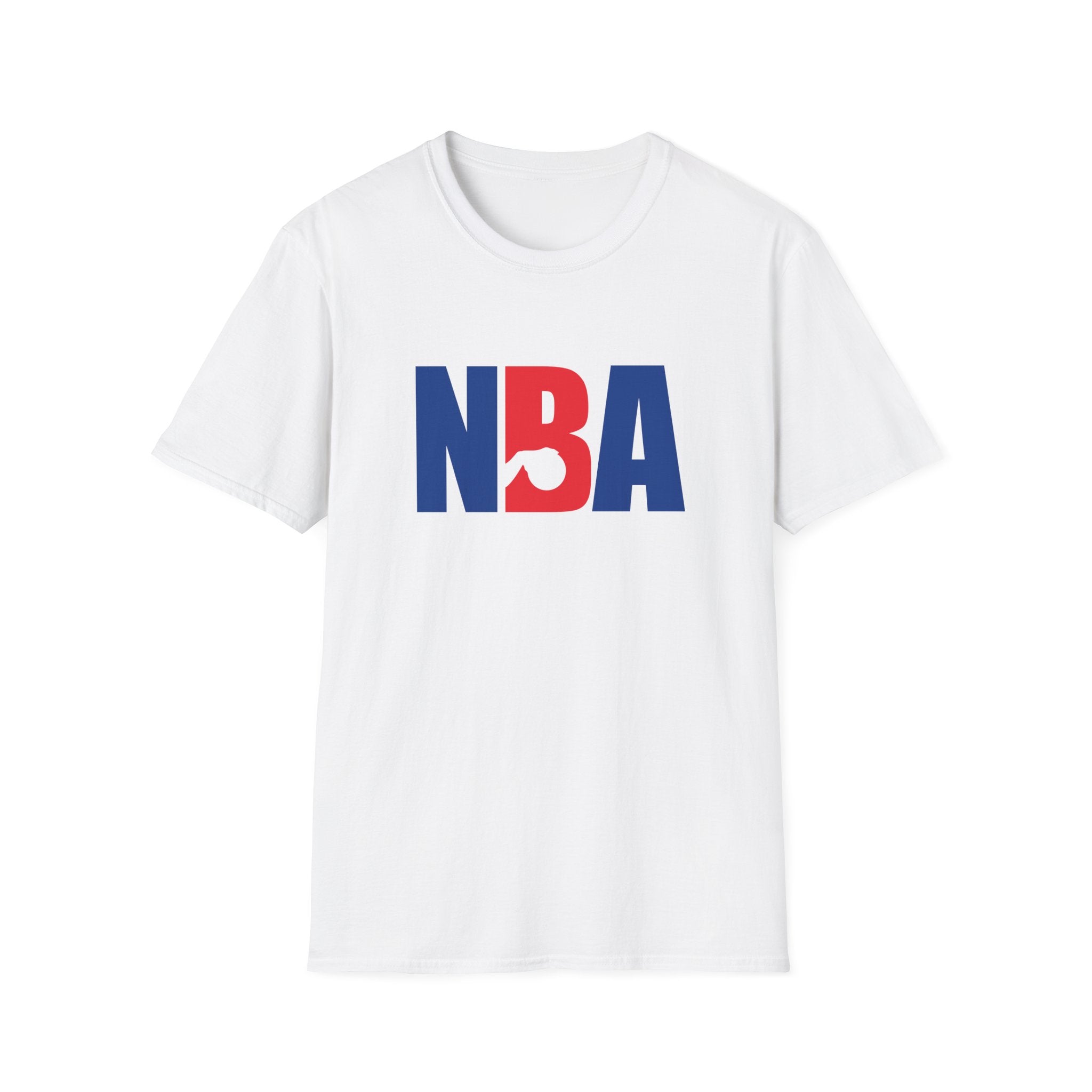 NBA Baskteball Logo Unisex Softstyle T-Shirt, Sports Tee