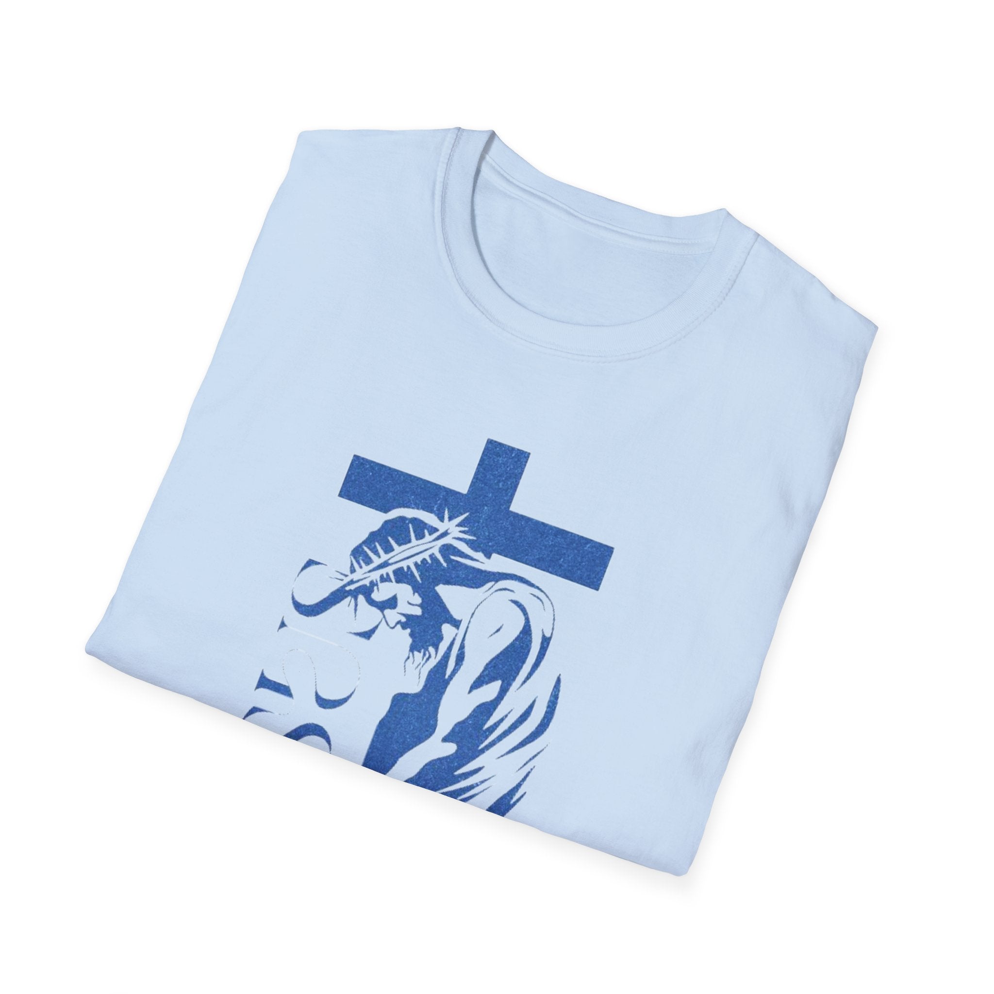 Christian Jesus Cross T-Shirt — Crown of Thorns Faith Tee