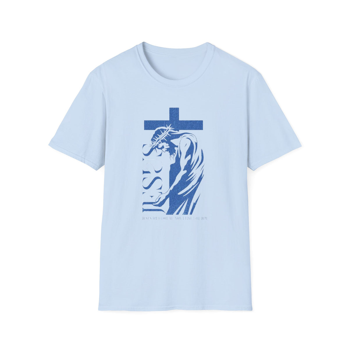 Christian Jesus Cross T-Shirt — Crown of Thorns Faith Tee