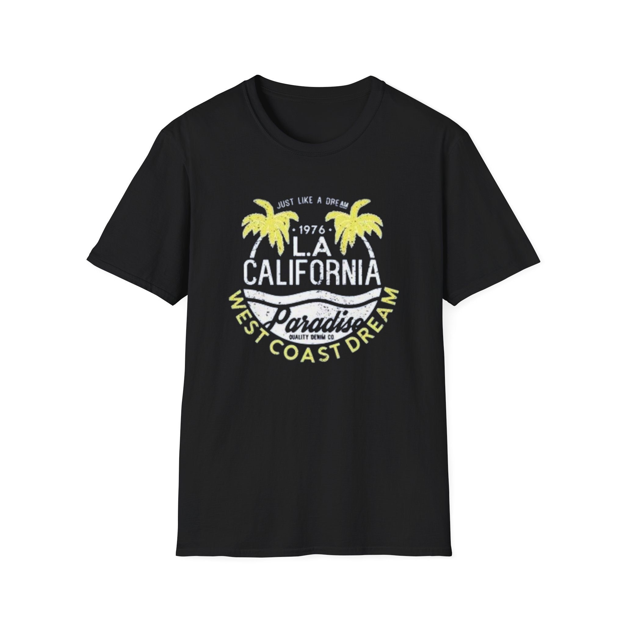 LA California Paradise T-Shirt — West Coast Dream Palm Beach Tee