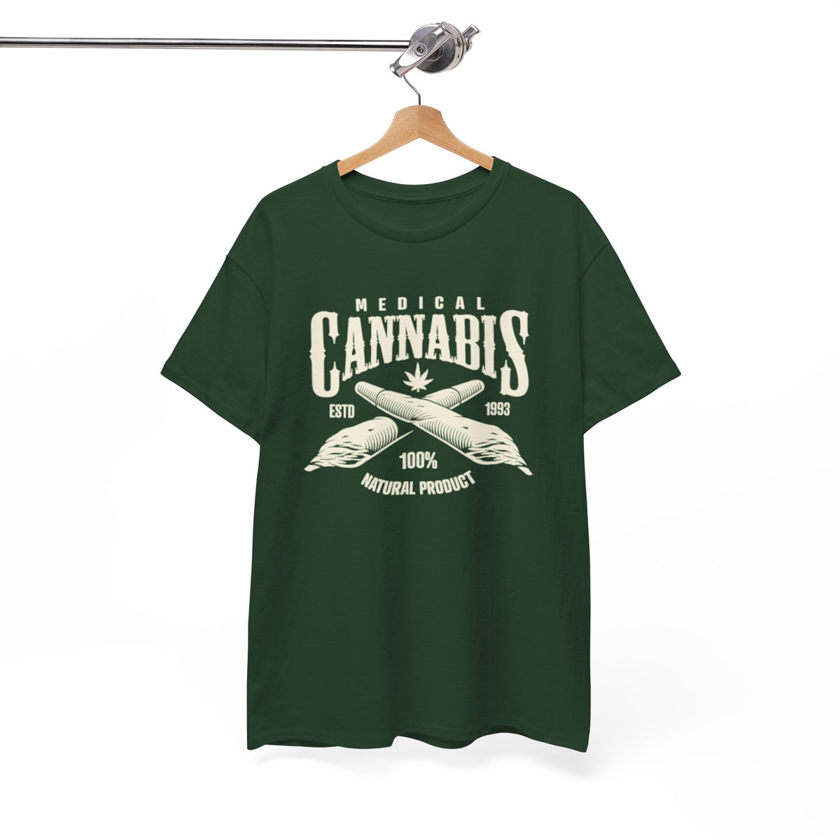 Medical Cannabis T-Shirt — 100% Natural Product Vintage Herb Tee