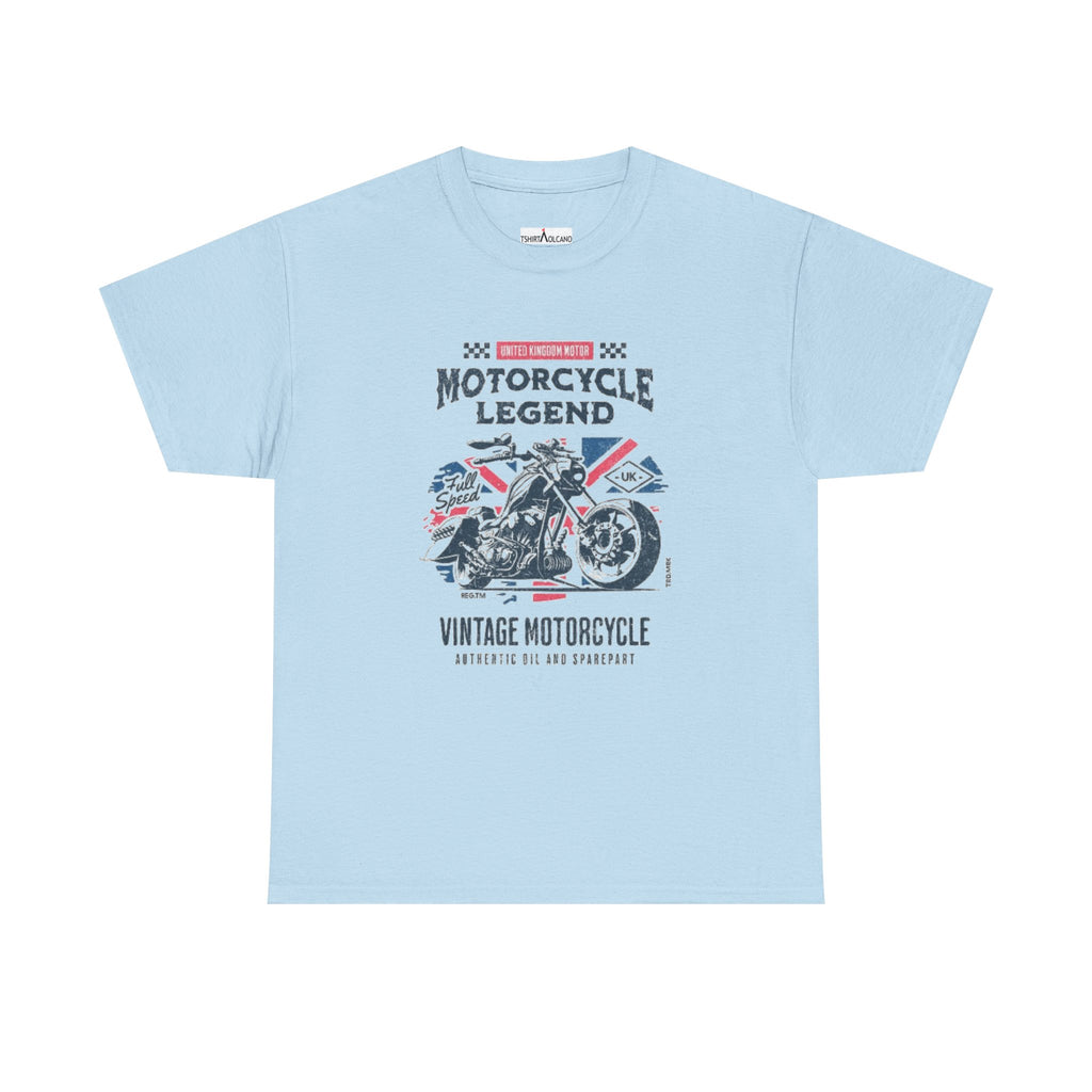 Motorcycle Legend Tee - Vintage Motorcycle Graphic T-Shirt
