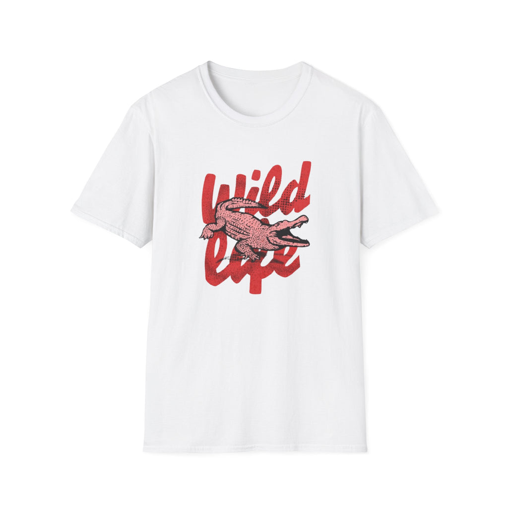 Wild Life Crocodile Graphic Unisex T-Shirt