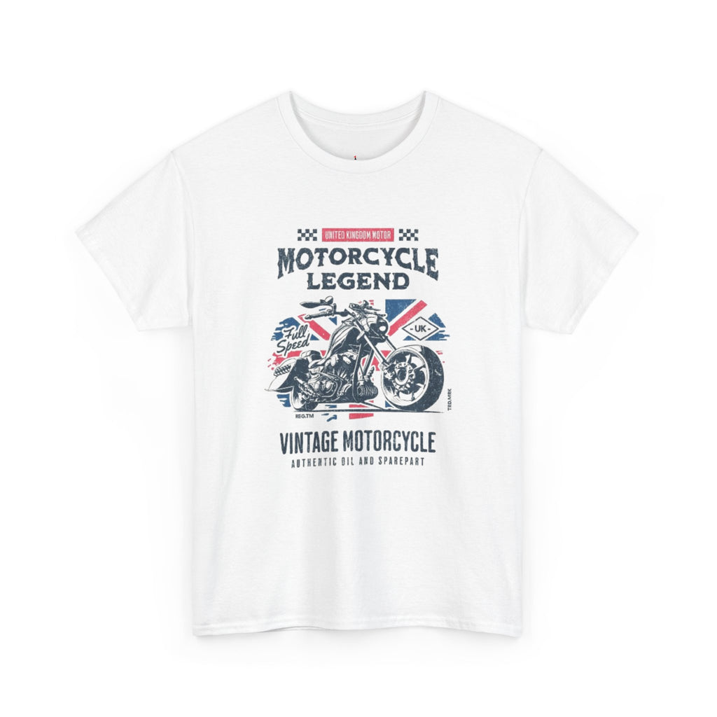 Motorcycle Legend Tee - Vintage Motorcycle Graphic T-Shirt