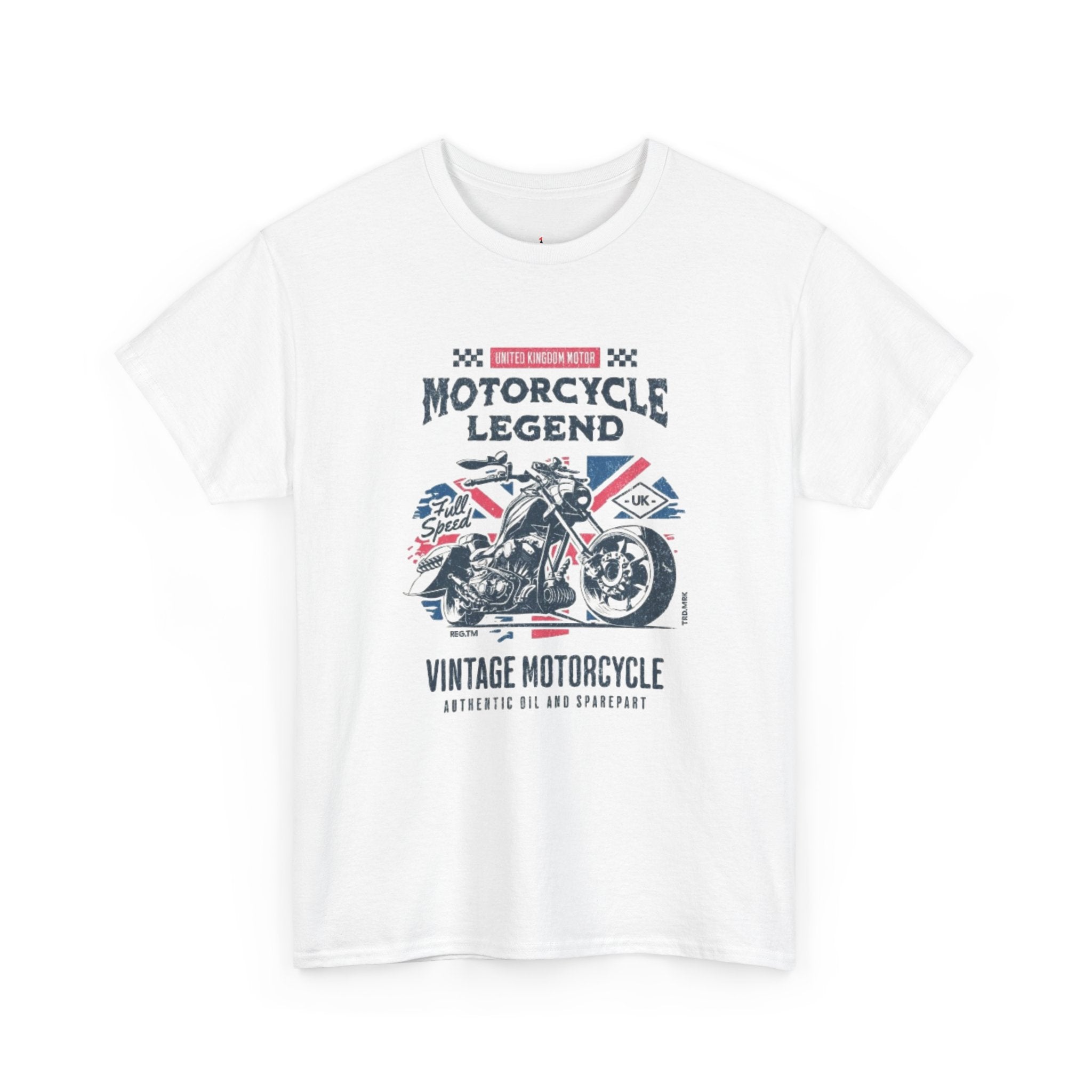 Motorcycle Legend Tee - Vintage Motorcycle Graphic T-Shirt