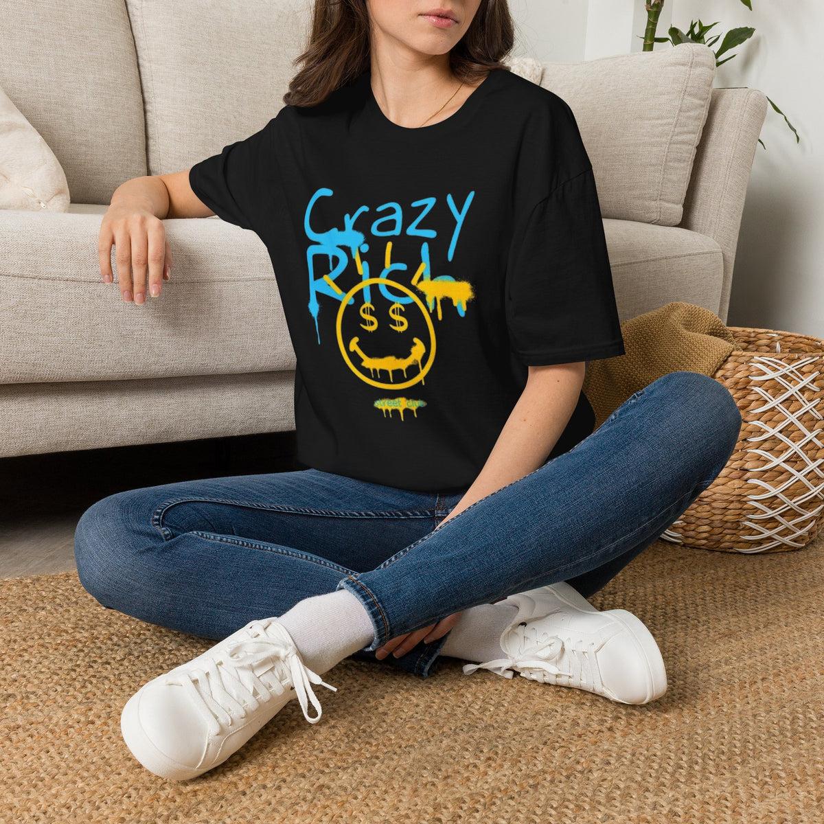 Crazy Rich Graffiti Unisex T‑Shirt