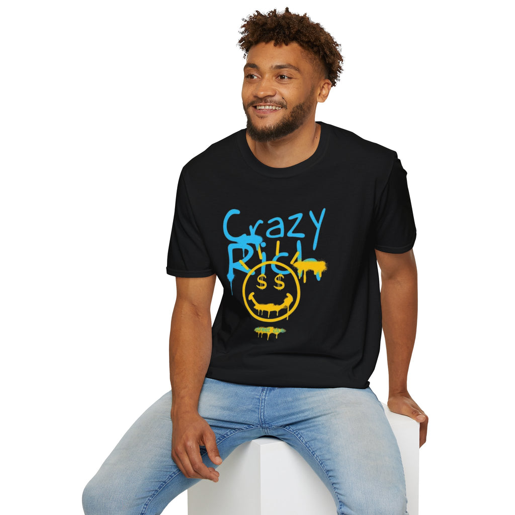 Crazy Rich Graffiti Unisex T‑Shirt