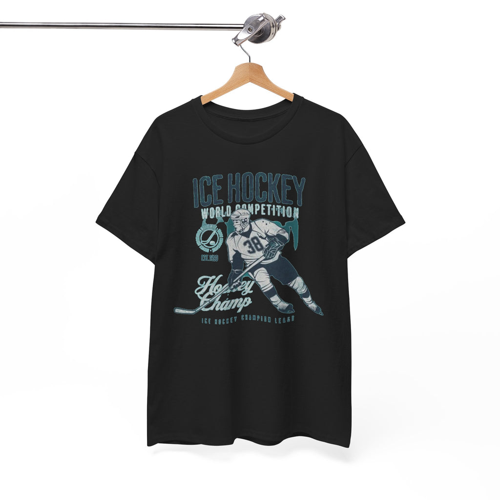 Ice Hockey Player Vintage Graphic Tee