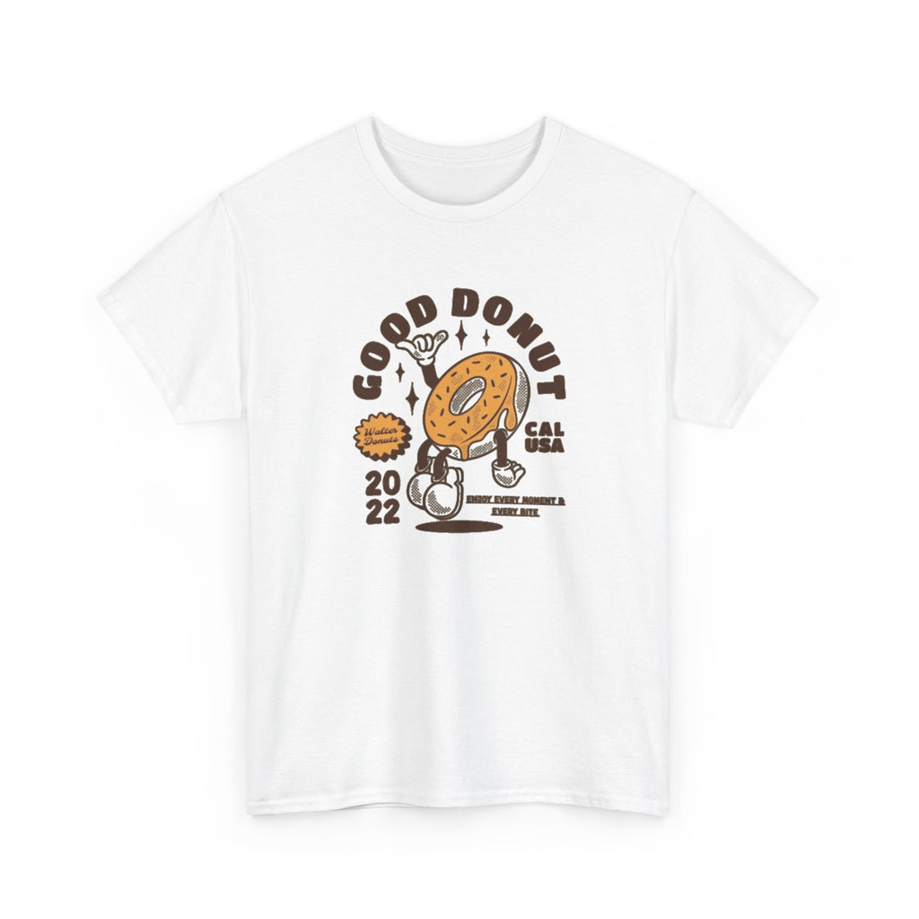 Donut Shop Tee — "Good Donut" Retro Cartoon Shirt