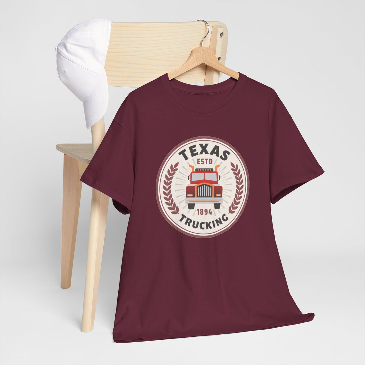 Texas Trucking Vintage Logo T‑Shirt
