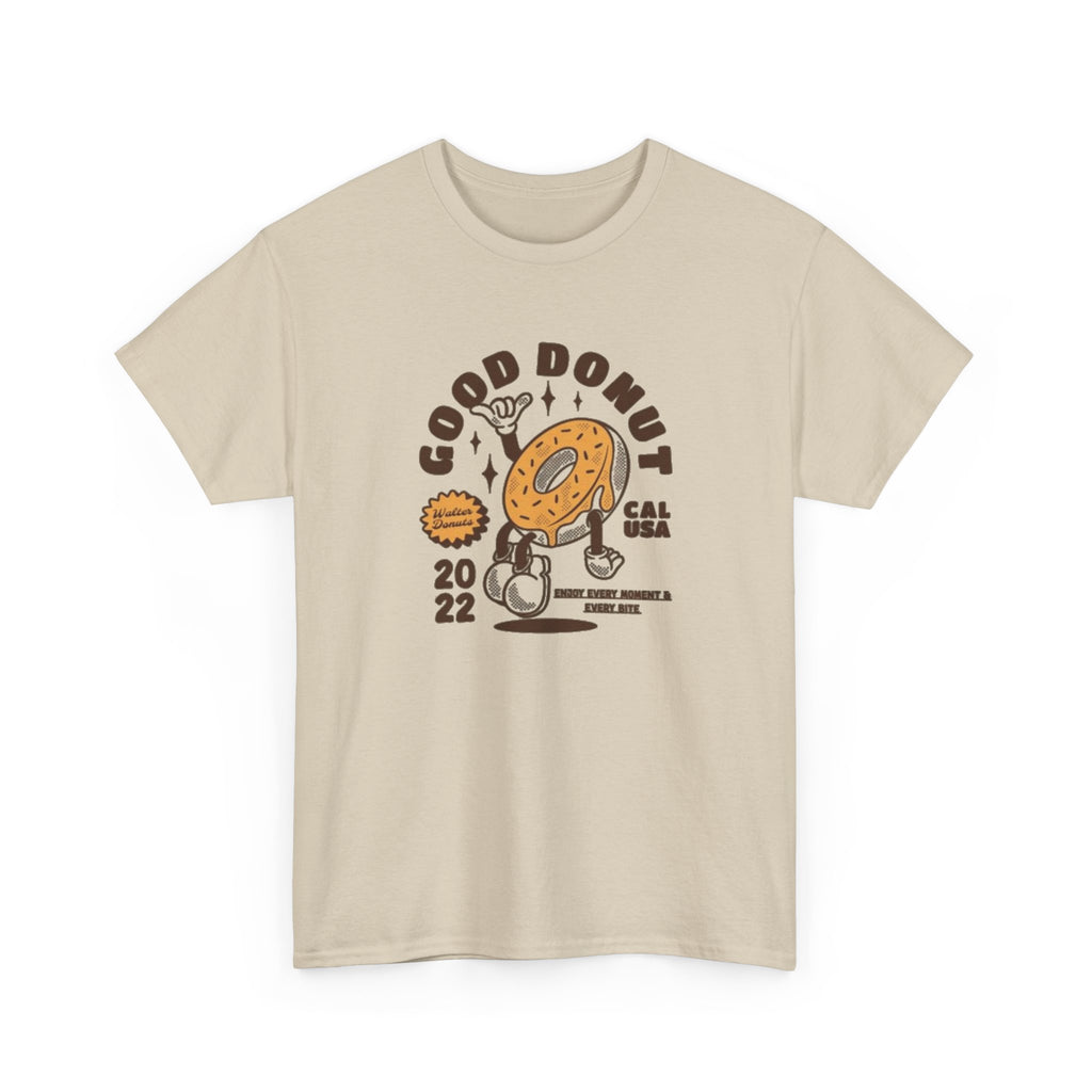 Donut Shop Tee — "Good Donut" Retro Cartoon Shirt