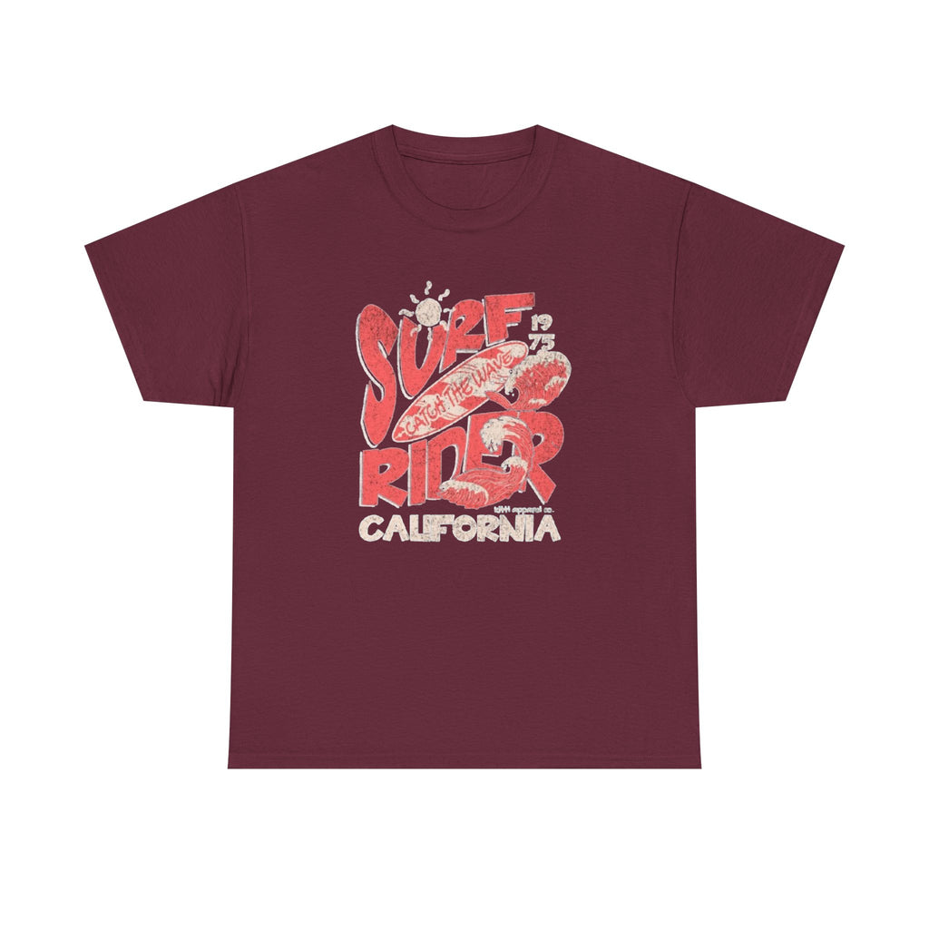 Surf Rider California T-Shirt – Retro Vintage Surf Tee