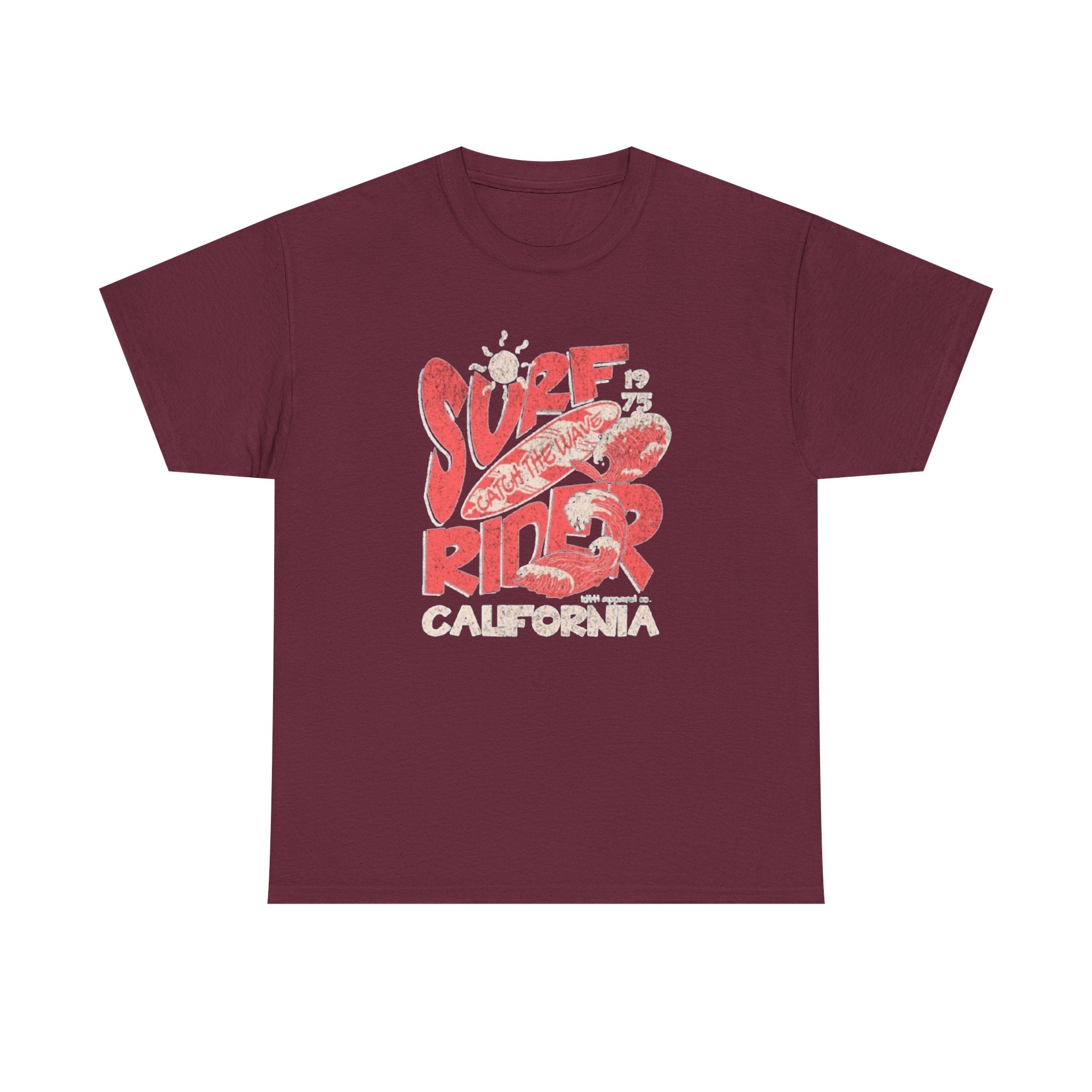 Surf Rider California T-Shirt – Retro Vintage Surf Tee