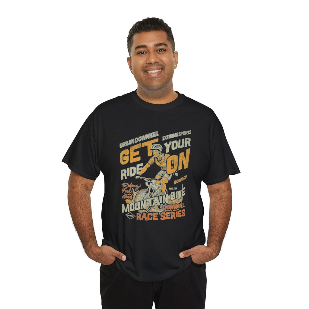 Get Your Ride On Mountain Bike Tee — Vintage MTB Race Series T‑Shirt