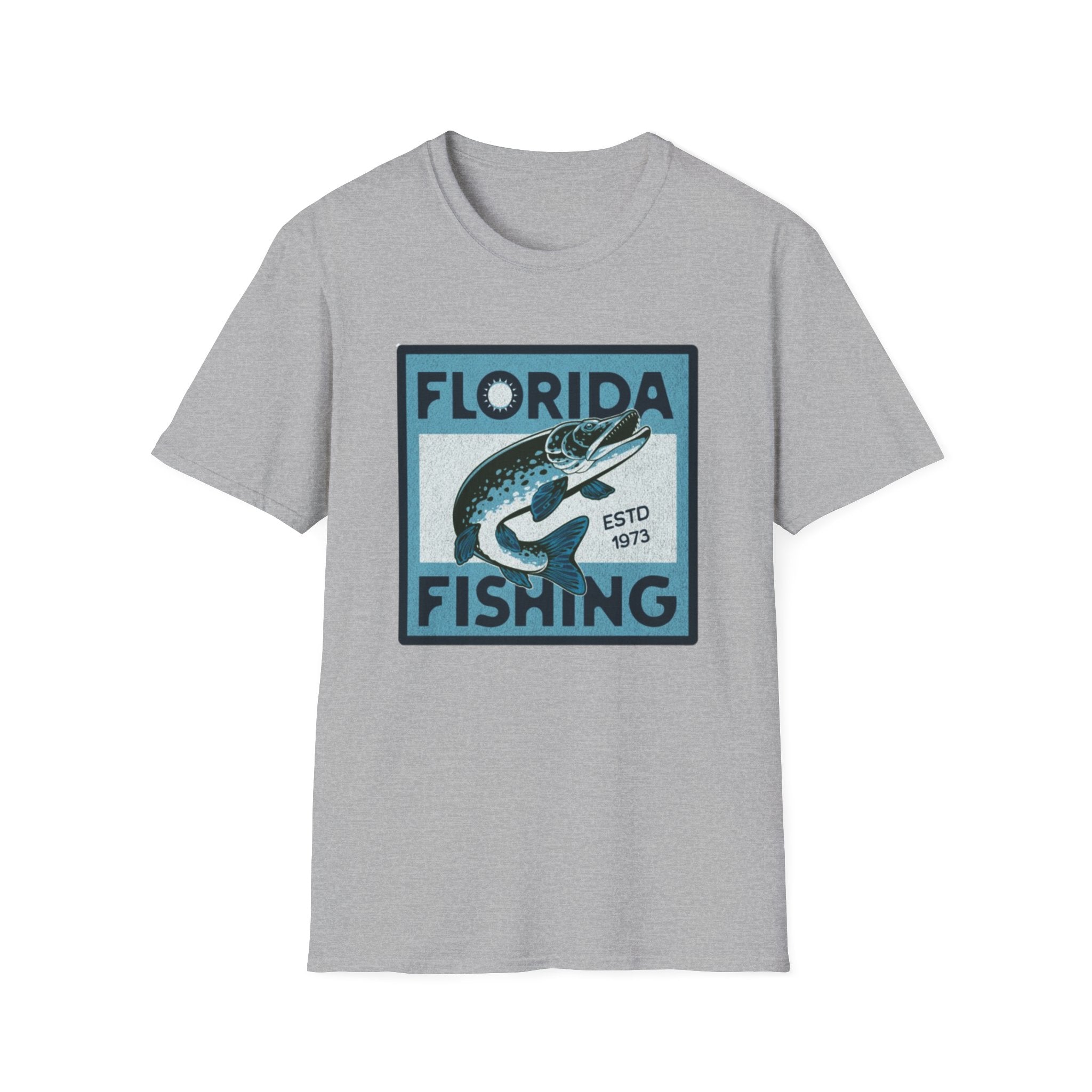 Florida Fishing T-Shirt — Vintage Tarpon Graphic Tee