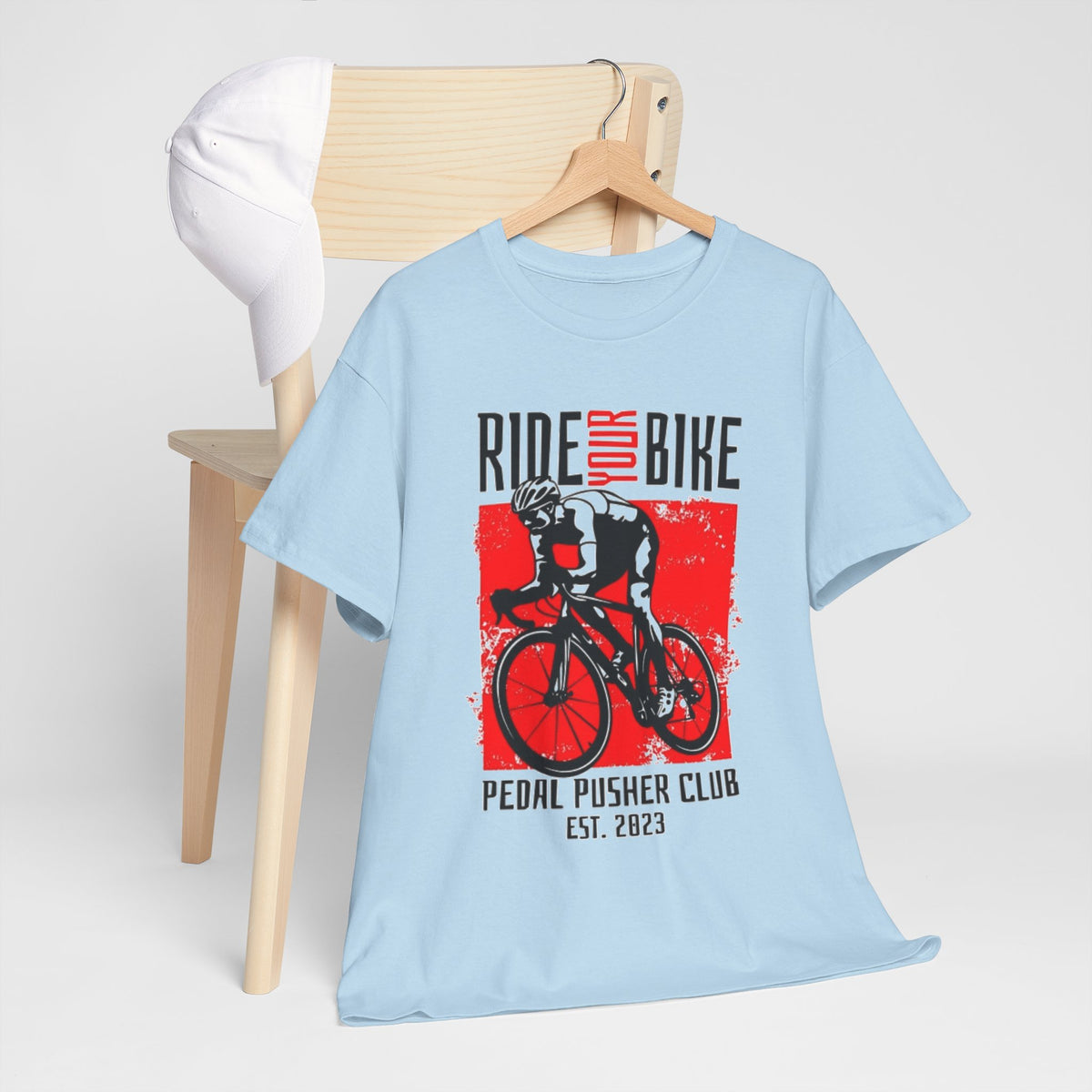 Ride Your Bike T-Shirt — Pedal Pusher Club Cycling Tee