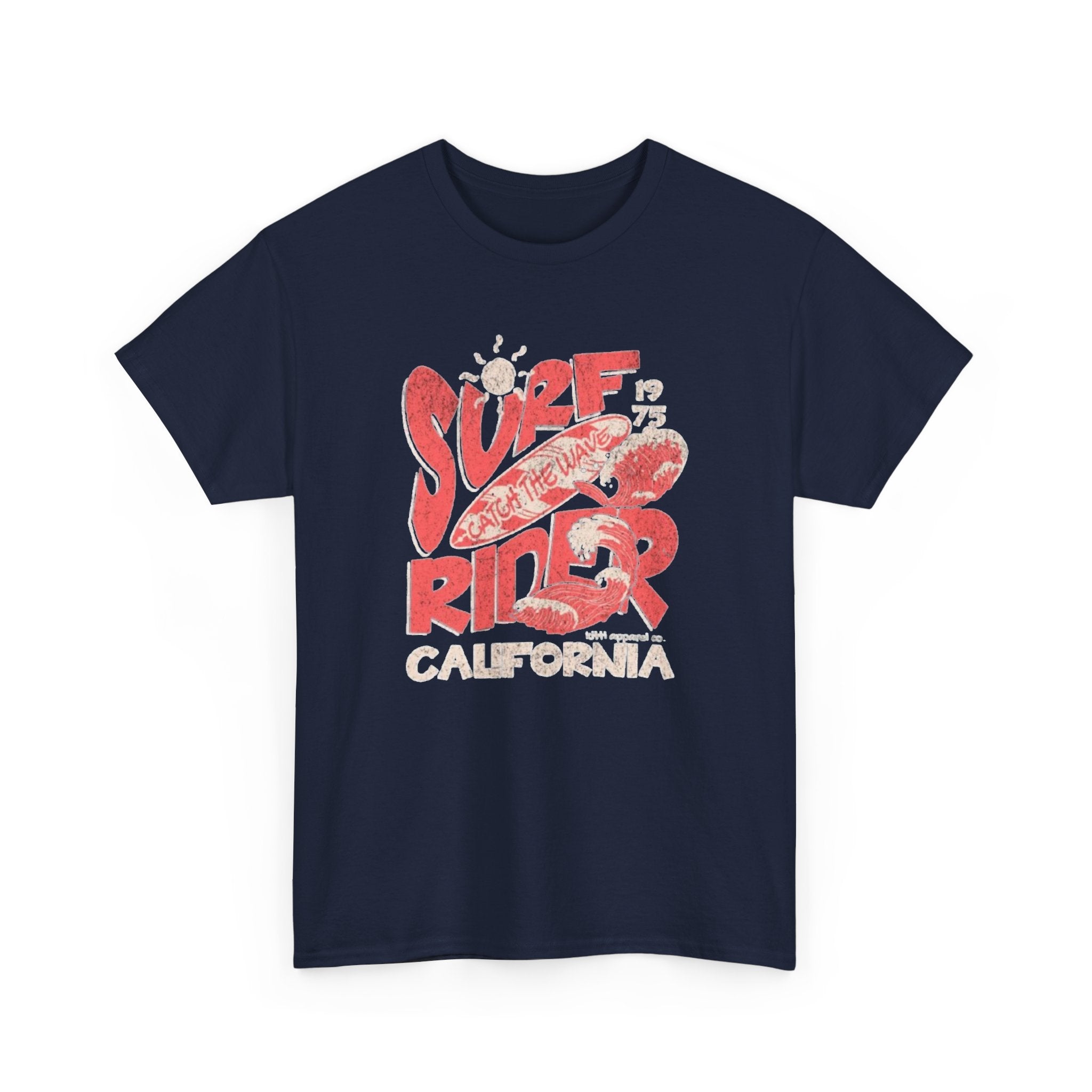 Surf Rider California T-Shirt – Retro Vintage Surf Tee