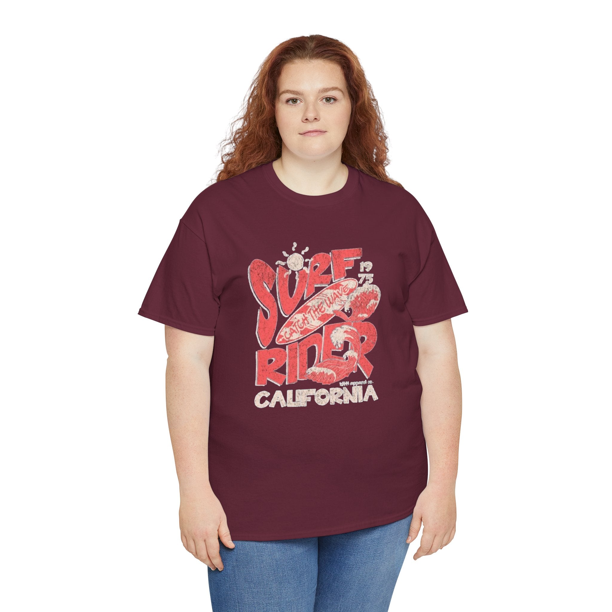 Surf Rider California T-Shirt – Retro Vintage Surf Tee